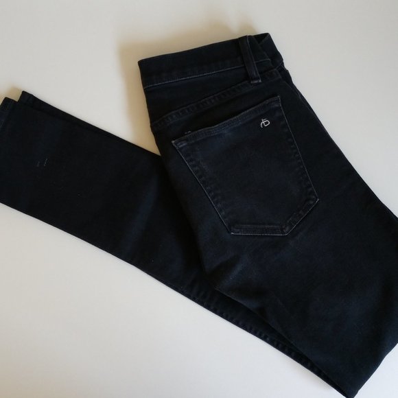 Rag & Bone Denim 8 Standard Issue Jeans Black - Picture 4 of 6